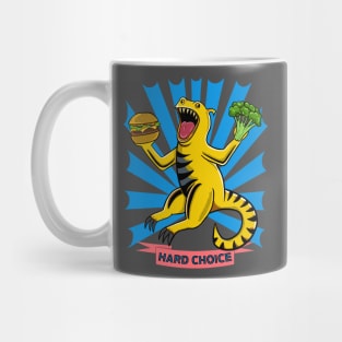 Hard Choice, Crazy Dinosaur Mug